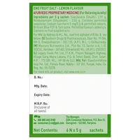 ENO Lemon Multipack Digestive Fruit Salt 30 gm ( Pack of 6 ) - 30g