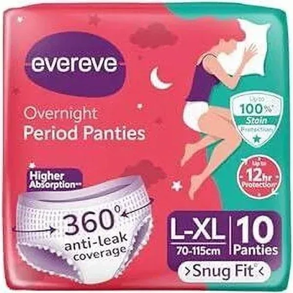 evereve overnight period panties