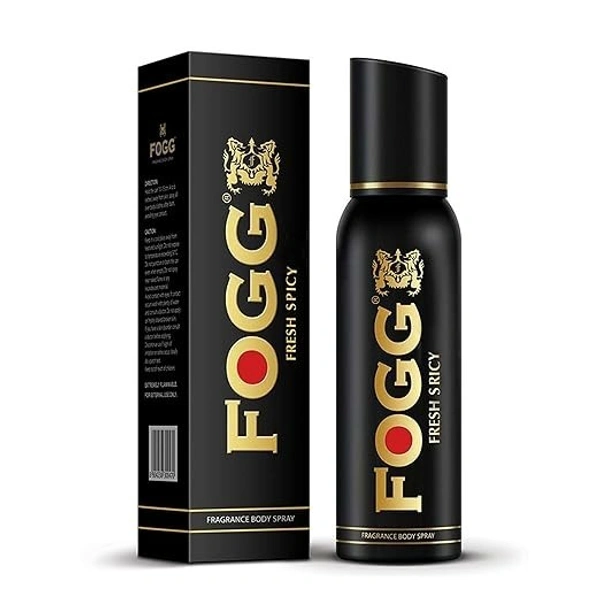 Fogg Fresh Deodorant Spicy Black Series For Men, 120ml 8908001158572