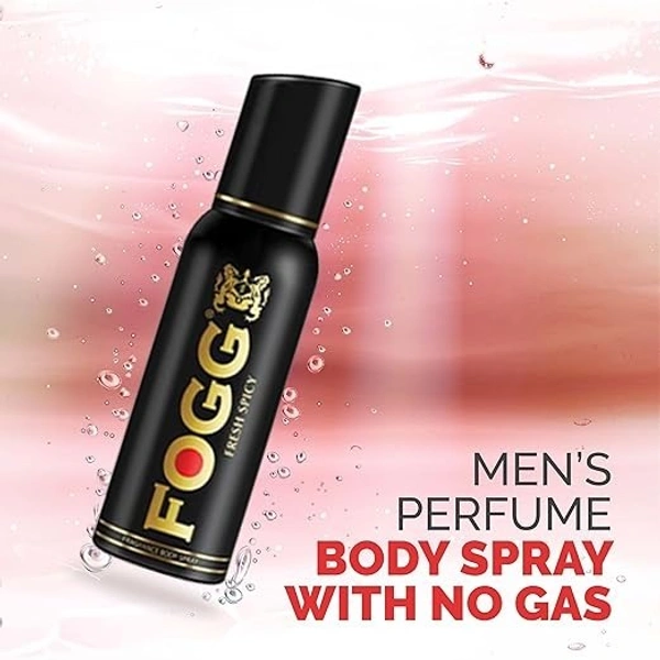 Fogg Fresh Deodorant Spicy Black Series For Men, 120ml 8908001158572