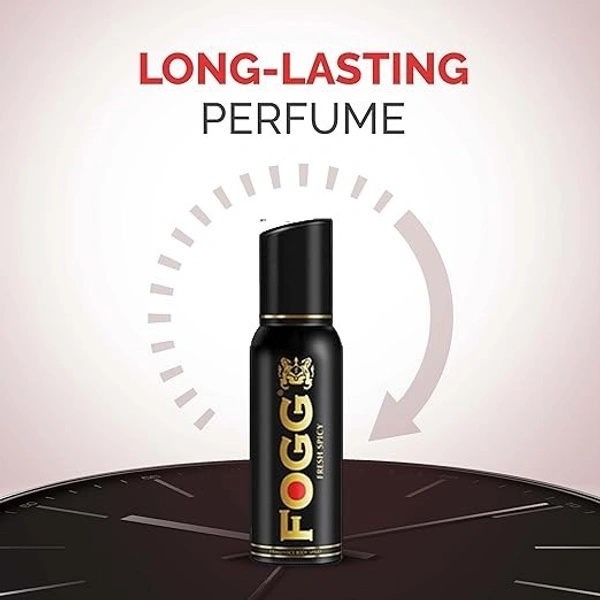 Fogg Fresh Deodorant Spicy Black Series For Men, 120ml 8908001158572