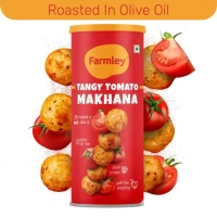Farmley Tangy Tomato Makhana Roasted In Olive Oil Healthy Snacks