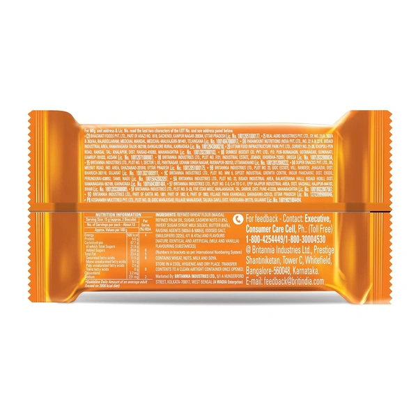 Britannia Good Day Cashew Cookies Pouch