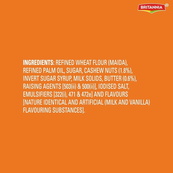 Britannia Good Day Cashew Cookies Pouch