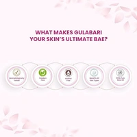 Dabur Gulabari Premium Rose Water/Face Toner - 400ml | No Paraben | Alchol Free | Cleanses, Hydrates & Moisturises Skin | Balance   Restores Skin's pH Levels | For All Skin Types 8901207040818