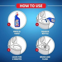 Harpic Disinfectant Toilet Cleaner Liquid, Original - 500 ml | India's # 1 Toilet Cleaner 8901396165224
