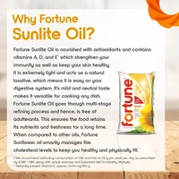 Fortune Sunlite Refined Sunflower Oil, 870gm Pouch  - 870G