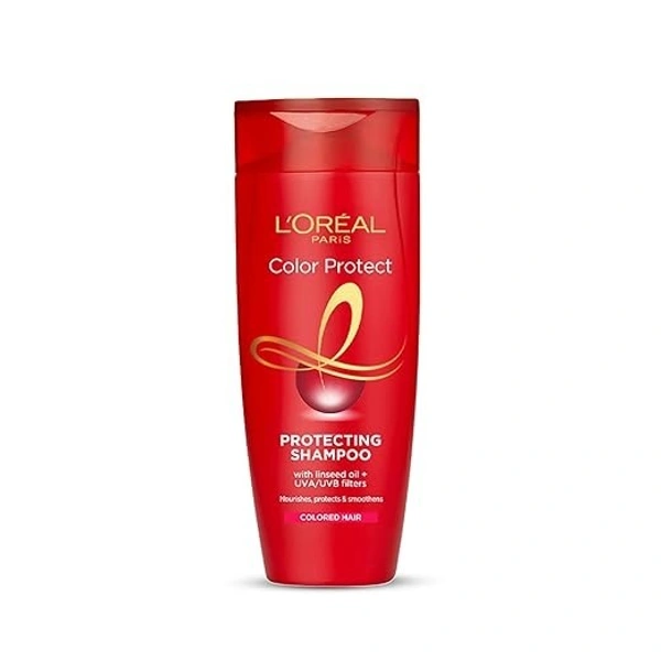 L'Oréal Paris Shampoo, Vibrant & Revived Colour, For Colour-treated Hair, Protects from UVA & UVB, Colour Protect, 200ml 8901526101238