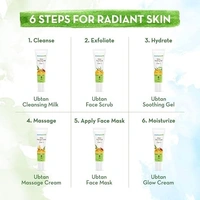 Mamaearth Ubtan Facial Kit with Turmeric & Saffron for Glowing Skin - 60 g 8904417302318
