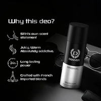 DENVER Black Code Deo - 150ML | Long Lasting Deodorant Body Spray for Men 8901450003349