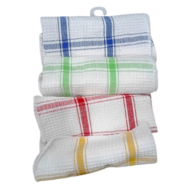 Dish Cloth - Super, Assorted Colour - 4 pcs