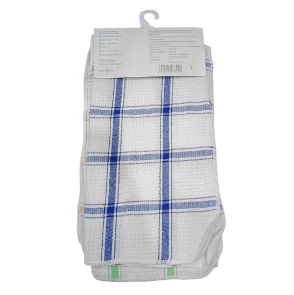 Dish Cloth - Super, Assorted Colour - 4 pcs