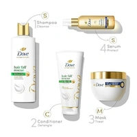 Dove Hair Fall Rescue Shampoo 340 ml|| For Damaged Hair|| Hair Fall Control for Thicker Hair - Mild Daily Anti Hair Fall Shampoo for Men & Women 8909106035676