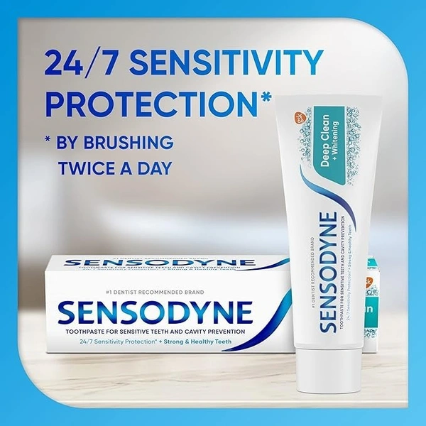 Sensodyne Deep Clean Sensitive Toothpaste 70g