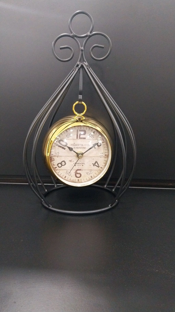 metal clock