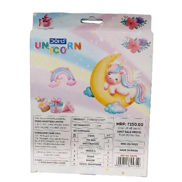 DOMS UNICORN STATIONERY KIT
