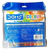 DOMS COLOUR PENCILS 24 SHADES PREMIUM QUALITY 