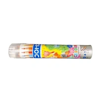 DOMS COLOUR PENCILS 12+1 ROUND TIN with SHARPENER 