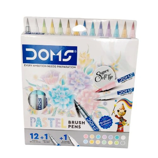 DOMS PASTEL BRUSH PENS 12+1+1