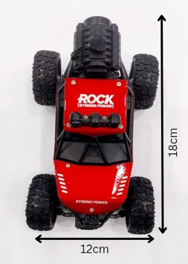 ROCK CRAWLER DIE CAST METAL - Red