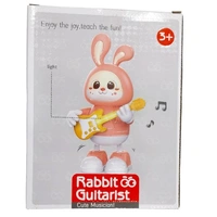 RABBIT GUITARIST Cute Musician  3+ Age