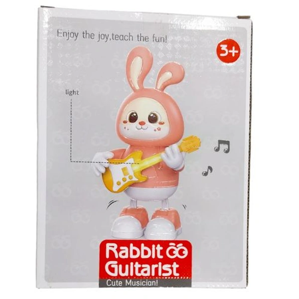 RABBIT GUITARIST Cute Musician  3+ Age