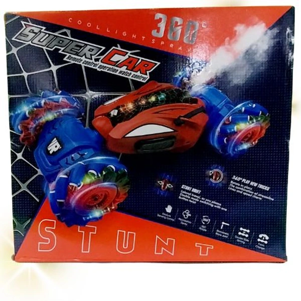 SUPER CAR 360 Degree Stunt With Watch And Remote Control Age 6+ Year