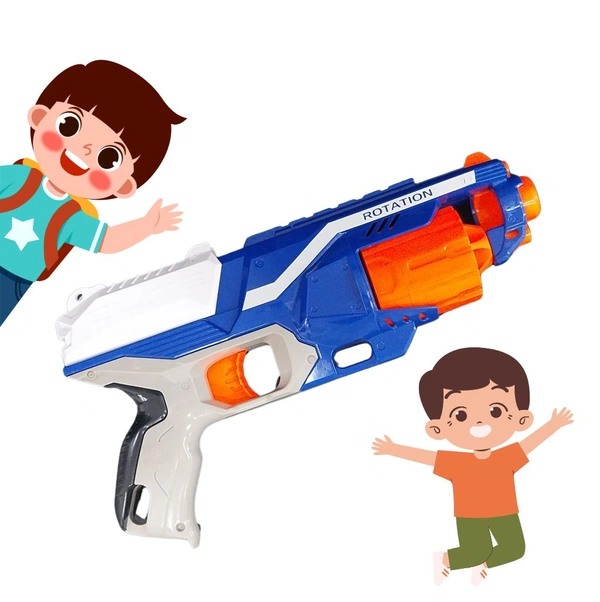 Wonders Toys Rotating WARFARE  Toygun  Auto Loading Bullets Age 5+ Years