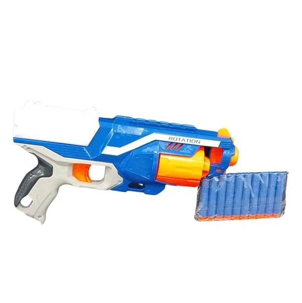 Wonders Toys Rotating WARFARE  Toygun  Auto Loading Bullets Age 5+ Years