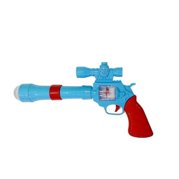 Gooyo STRIKE Electric Gun With Light Projection And Sound Age 3+ Years - Bright Turquoise