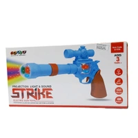 Gooyo STRIKE Electric Gun With Light Projection And Sound Age 3+ Years - Bright Turquoise