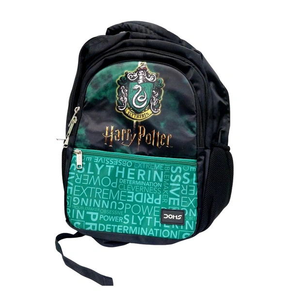 DOMS School Bags  Harry Potter Range - Forest Green