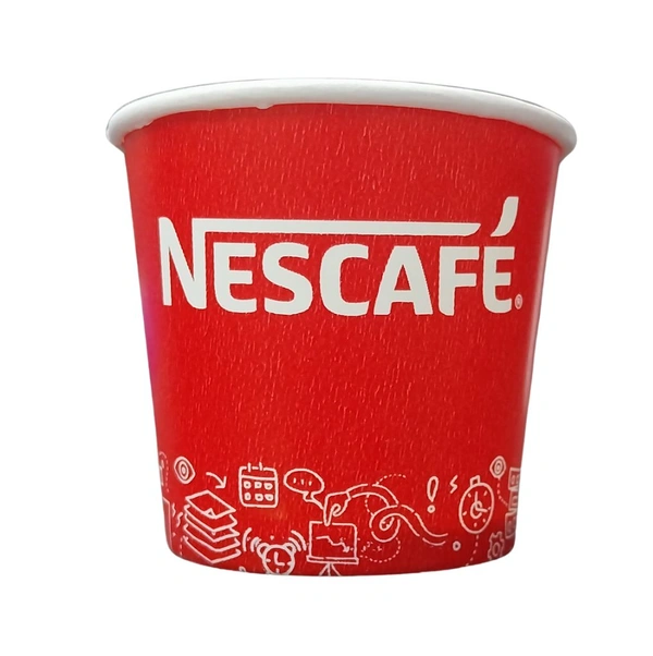 150ml Nescafe Printed Disposable Tea Paper Cup 20pcs