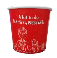 150ml Nescafe Printed Disposable Tea Paper Cup 20pcs