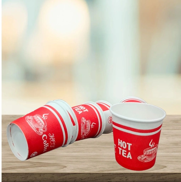 Disposable Hot Coffee & Tea Paper Cup 40pcs