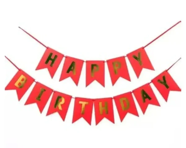 King Party Combo Set (24 Pcs) Complete Solution For Decoration Theme - Red