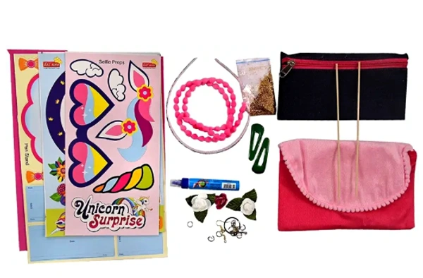 Unicorn Surprise DIY Hobby Craft Kit - Spark Your Creativity! - 12 x 10 x 8 Centimeters, Multi-color