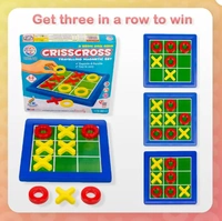RATNA'S Crisscross Travelling Magnetic Set Party & Fun Games Board Game Party - 30 x 20 x 4 cm, Multi-color