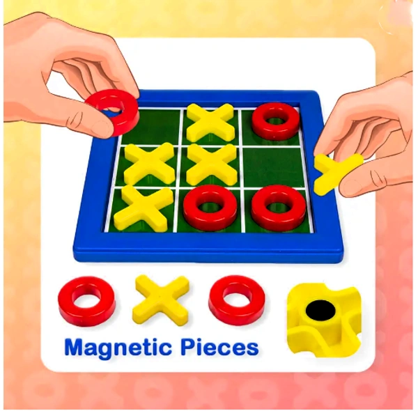 RATNA'S Crisscross Travelling Magnetic Set Party & Fun Games Board Game Party - 30 x 20 x 4 cm, Multi-color