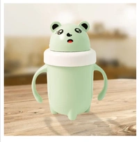 Apex Sipper Baby Cup Training Cup with Handles – Spill Proof & Leak Proof (300 ML Approx) - 300 ML, Multi-color