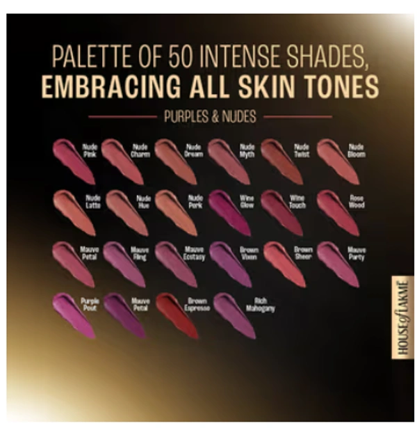 Lakme Forever Matte Liquid Lip Color, 16Hr Lipstick, Lightweight & Transferproof  - 6.5 ML, Crimson Rose