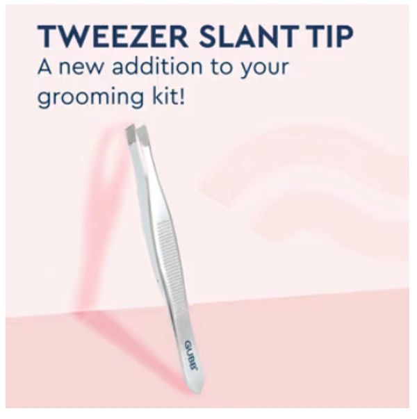 GUBB Flat Tip Tweezer for Women Eyebrows and Upper Lips  (Flat Tip) - SS