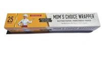 Mom's Choice Wrapper | Butter Paper | Parchment Paper | Wrapping Rolls | 25 Meter - 290 mm, Silver