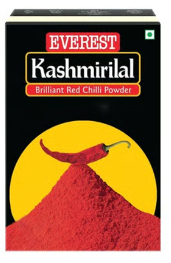 Everest Chilli Powder | Kashmirilal Brilliant Red Chilli Powder  - 50g