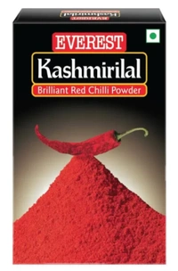 Everest Chilli Powder | Kashmirilal Brilliant Red Chilli Powder  - 50g