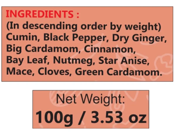 Goldiee Garam Masala - 50g