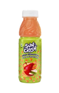 sun crush mixed fruits apple - 200ml