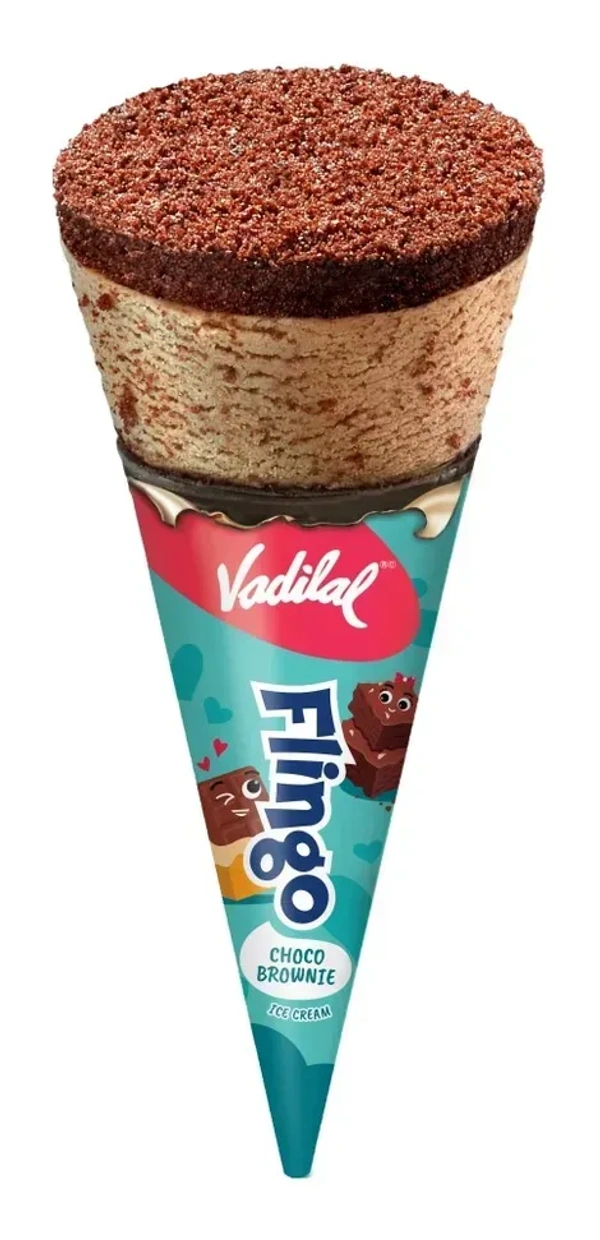 choco brownie flingo cone - 110ml