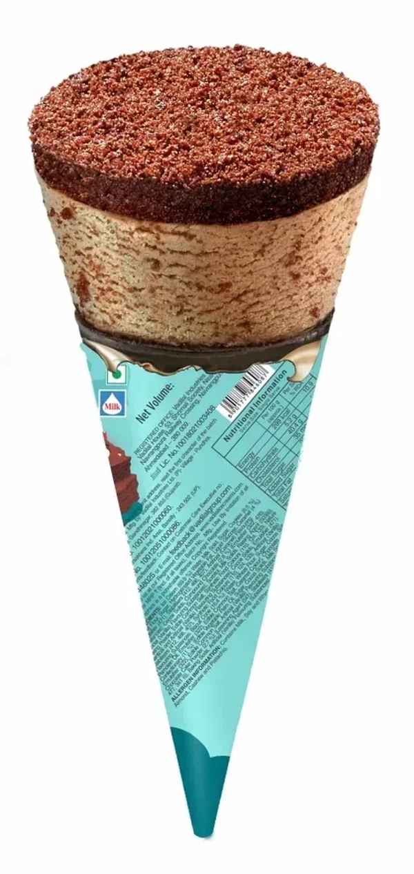 choco brownie flingo cone - 110ml