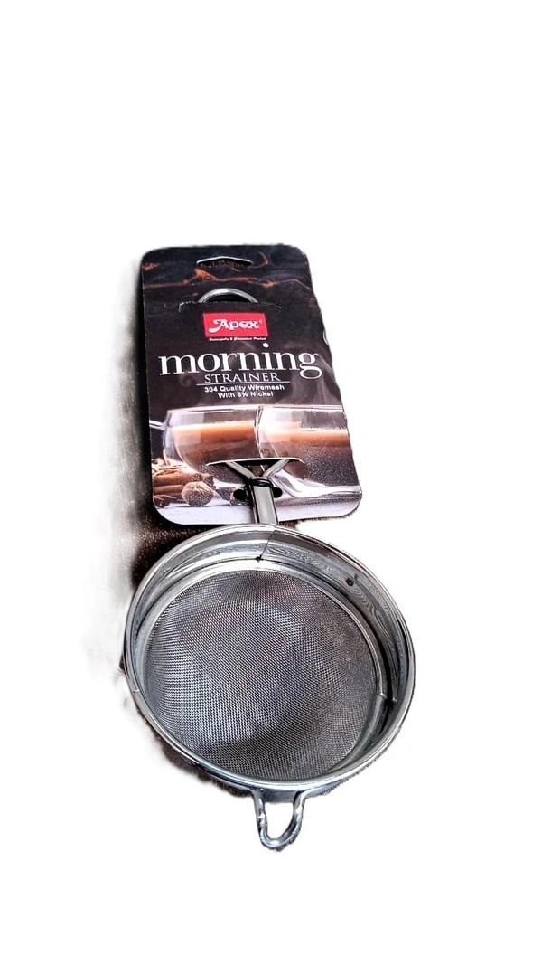 Apex Morning Stainless Steel Tea and Coffee Strainer - 26*9*5 cm, SS